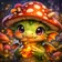 Colorful abstract avatar with geometric shapes and vibrant hues, suitable for a profile picture